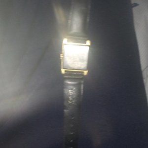 Vintage swiss lizard skin men's watch